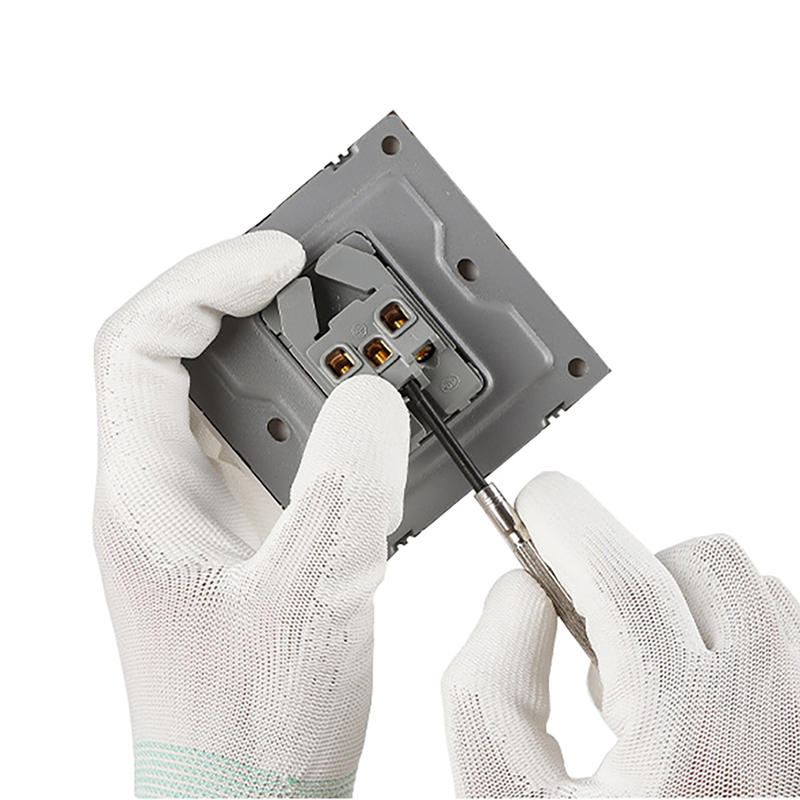 Sarung Tangan Dilapisi Nylon Palm Pu