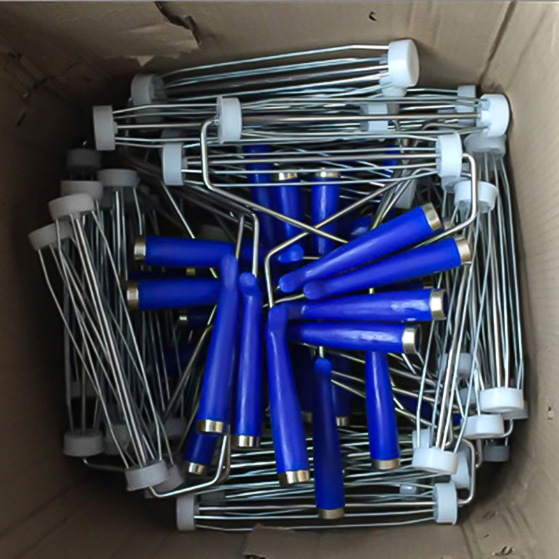 Pegangan pendek rol lengket