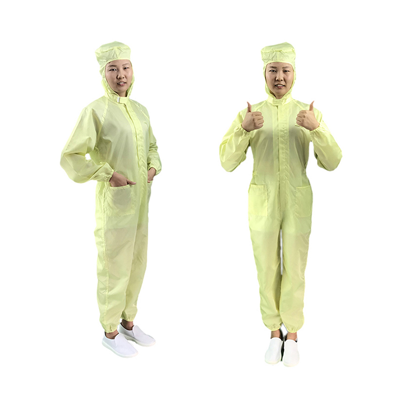 Jumpsuit Berkerudung Terbuka Mid Anti Statis