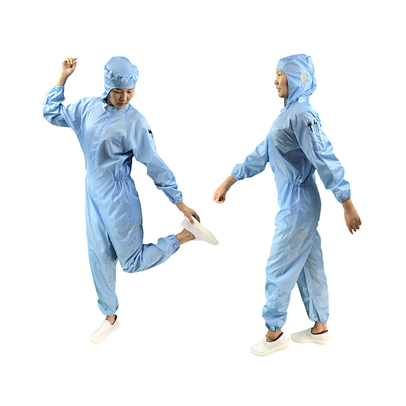 Jumpsuit Berkerudung Terbuka Mid Anti Statis