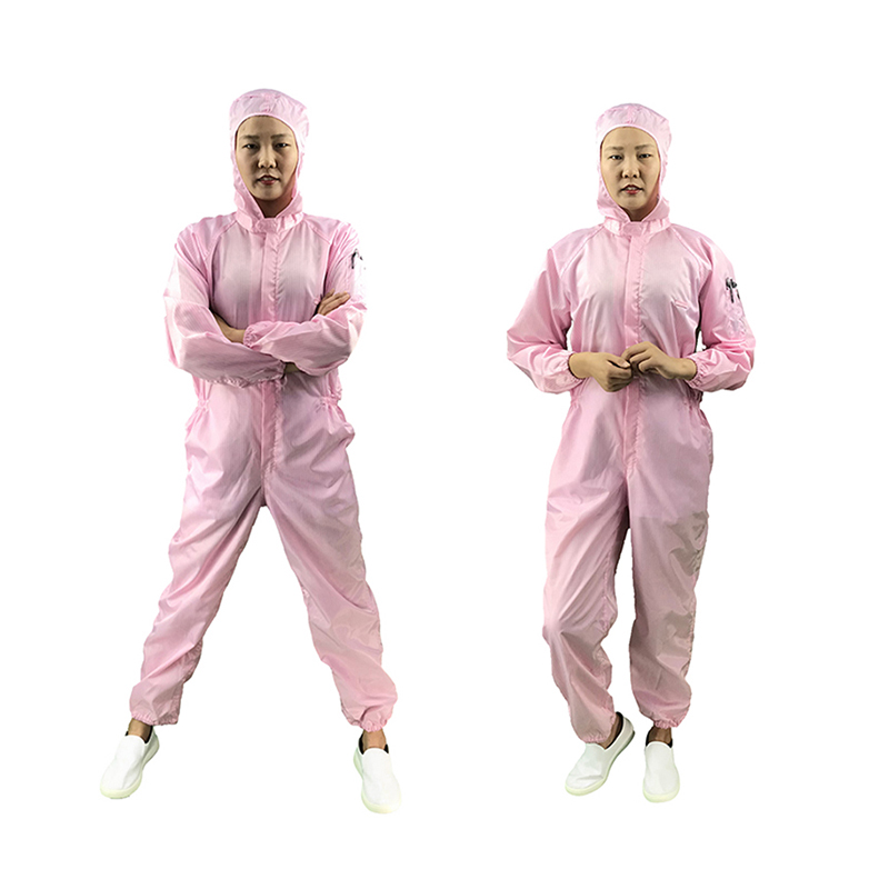 Jumpsuit Berkerudung Terbuka Mid Anti Statis