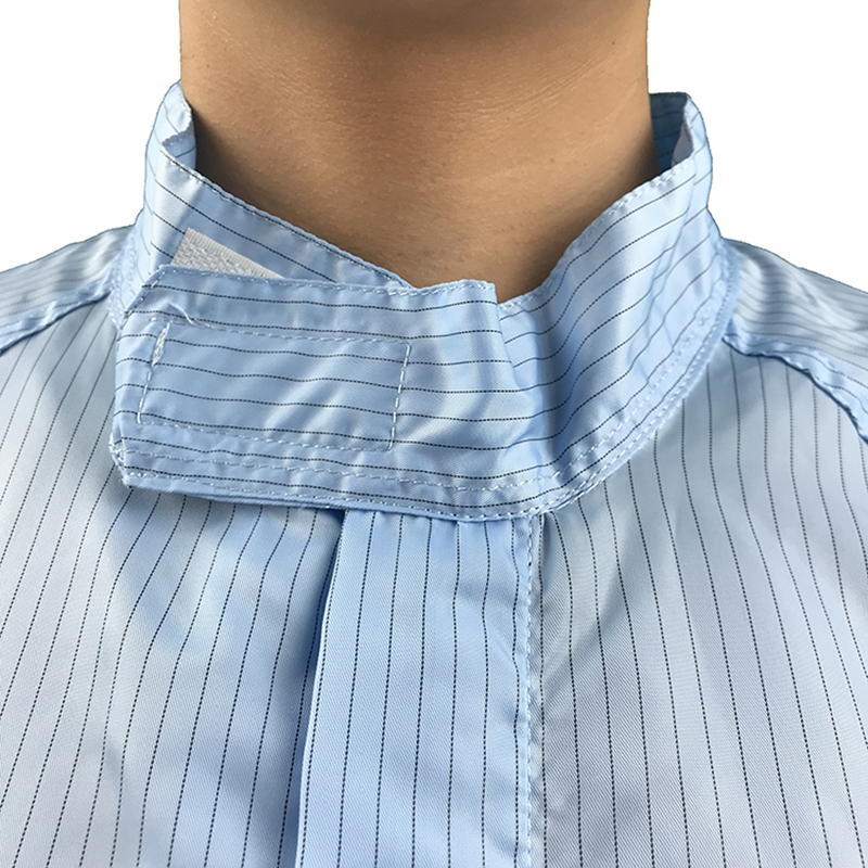 Jumpsuit kerah berdiri anti statis