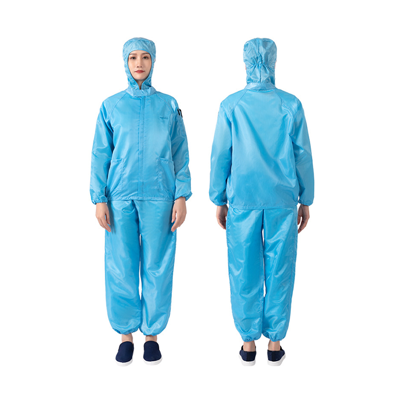 Jaket ESD dengan topi & celana ESD