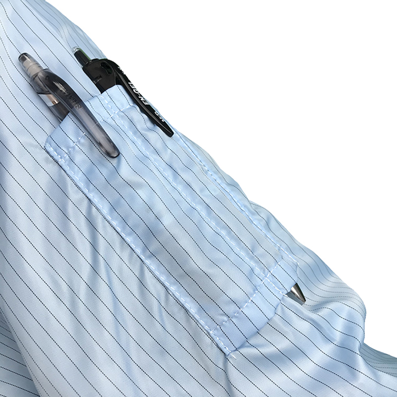 Jumpsuit kerah berdiri anti statis