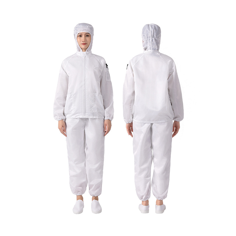 Jaket ESD dengan topi & celana ESD