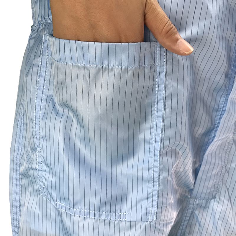 Jumpsuit kerah berdiri anti statis